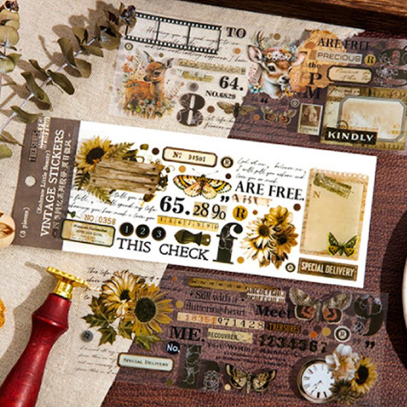 ヴィンテージ ファーマシーラベル ジャンクジャーナル ③ ec