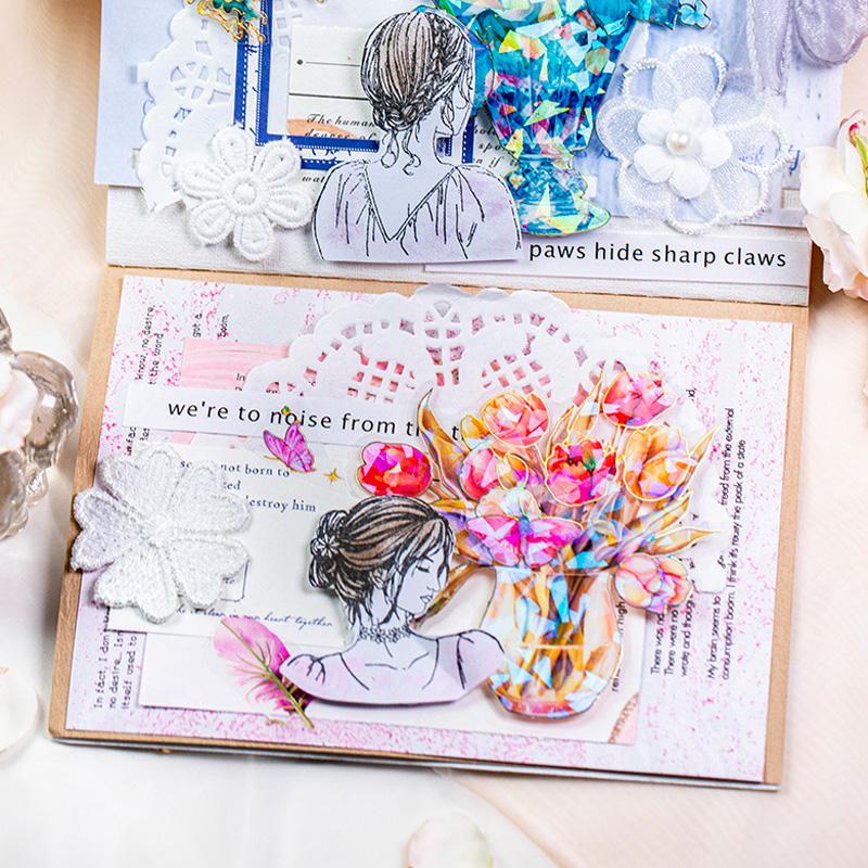 ジャンクジャーナル ビンテージフラワー