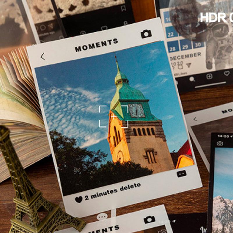 コラージュ 素材 シール カメラ ネガ フィルム フレーム 枠 額縁