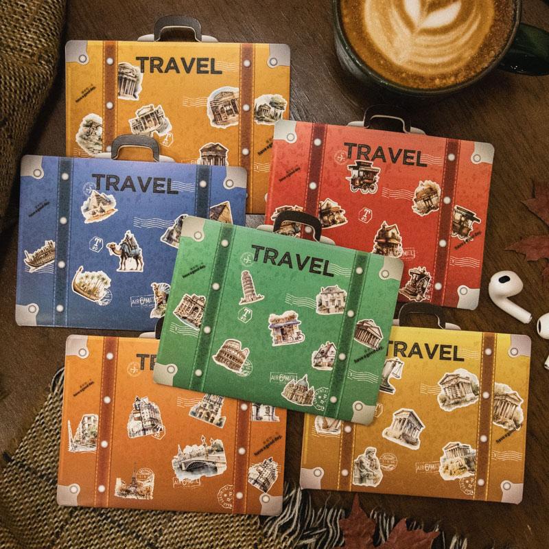 コラージュ 素材 シール 旅行 トラベルノート 珈琲 コーヒー ジャンク