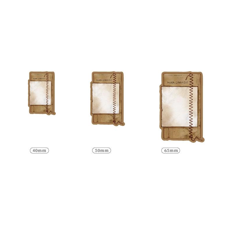 コラージュ 素材 シール タグ ラベル メモ ジャンクジャーナル