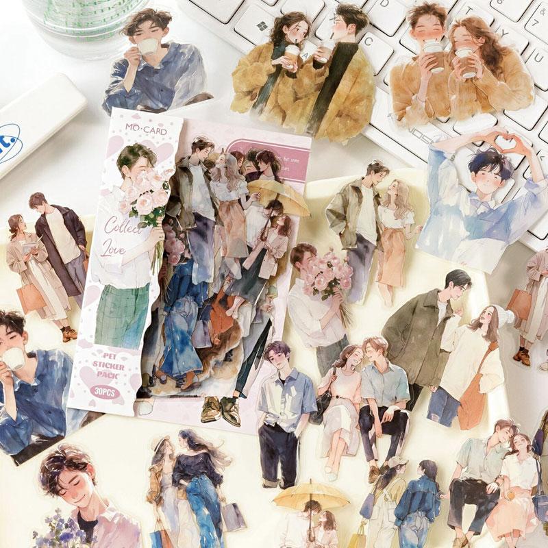 コラージュ素材 まとめ売り 人物ステッカー コラージュ 素材 シール 人物 女性 男性 女の子 ジャンク