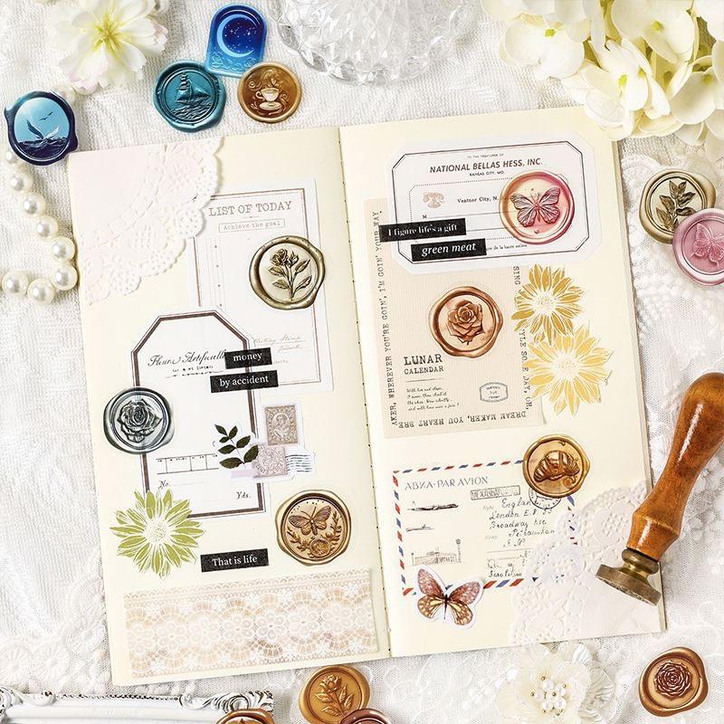 ST650 シーリングスタンプ 封蝋 シーリングワックス 手紙 招待状