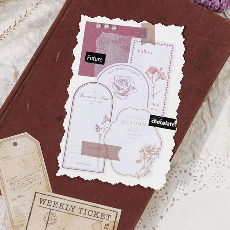 ST669 タグ ラベル 切手 チケット 手紙 映画 フィルム 装飾 飾り