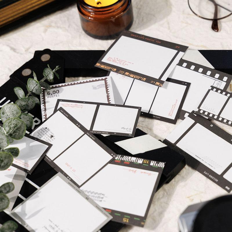 ST669 タグ ラベル 切手 チケット 手紙 映画 フィルム 装飾 飾り