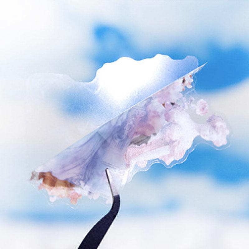 ST672 彫刻 石像 女神 天使 女性 芸術 アート PET コラージュ素材