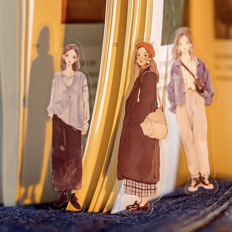 ST815 人物 女性 女の子 ファッション おしゃれ コラージュ素材