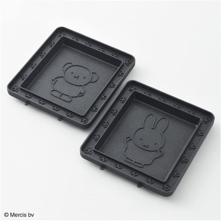 新品アウトレット ブルーノ BRUNO ミッフィーグリルサンドメーカー シングル ブルーナレッド BOE088-BRR|ec-nandemo|02