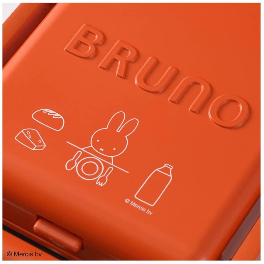 新品アウトレット ブルーノ BRUNO ミッフィーグリルサンドメーカー シングル ブルーナレッド BOE088-BRR|ec-nandemo|04
