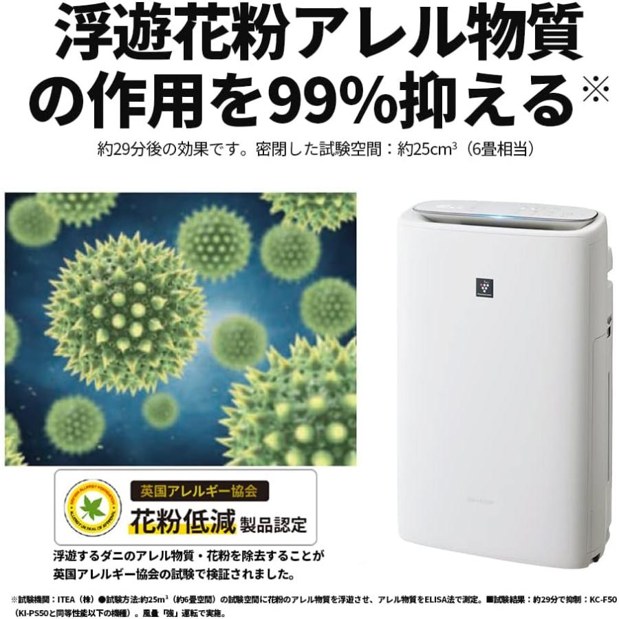 プラズマクラスター 2021年製高年式 シャープ 加湿 空気清浄機 KI-PS50