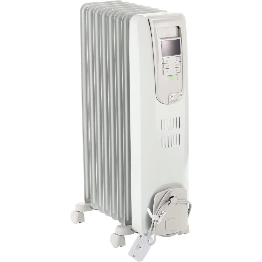 De'Longhi (デロンギ) オイルヒーター デジタルラディアント ホワイト デロンギ（DeLonghi） アウトレット オイルヒーター デジタル