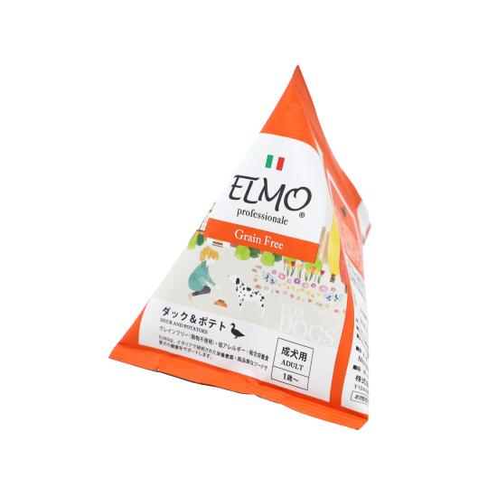 ELMO 3個セット（約3食分） エルモ 成犬用 ダック＆ポテト