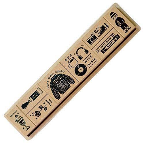 高い素材 サンビー Clbs Er2 Label Eric 8種 ゴム印 スタンプセット コラボ デザインスタンプ Www We Job Com