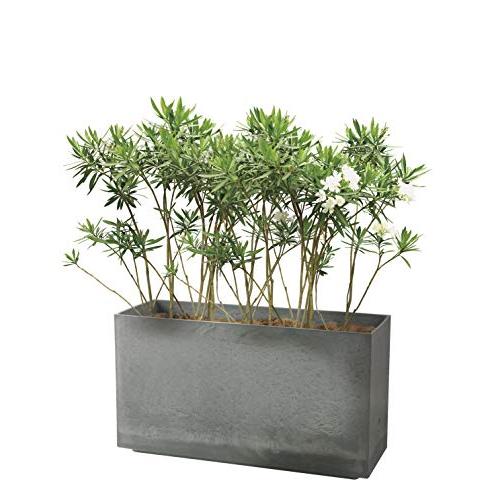 リッチェル 大型プランター 陶器風 ホワイト 80×29.5×45cm ラヴィーレWS レクタングル 80型 底面給水機能付き 709040 