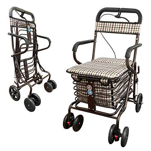 シルバーカー 歩行補助車 チェック柄 折りたたみ可能｜Yahoo!フリマ