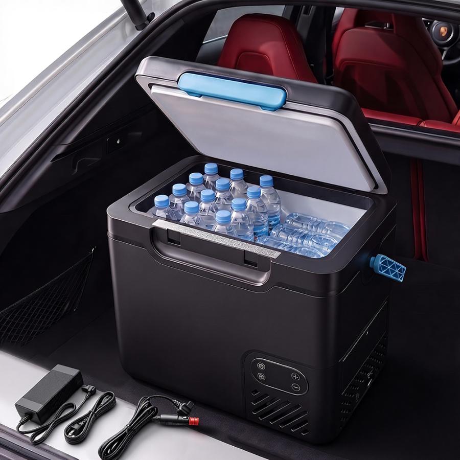 Hokonui 【先着10名限定】車載冷蔵庫 ポータブル冷蔵庫 18L -20℃〜20