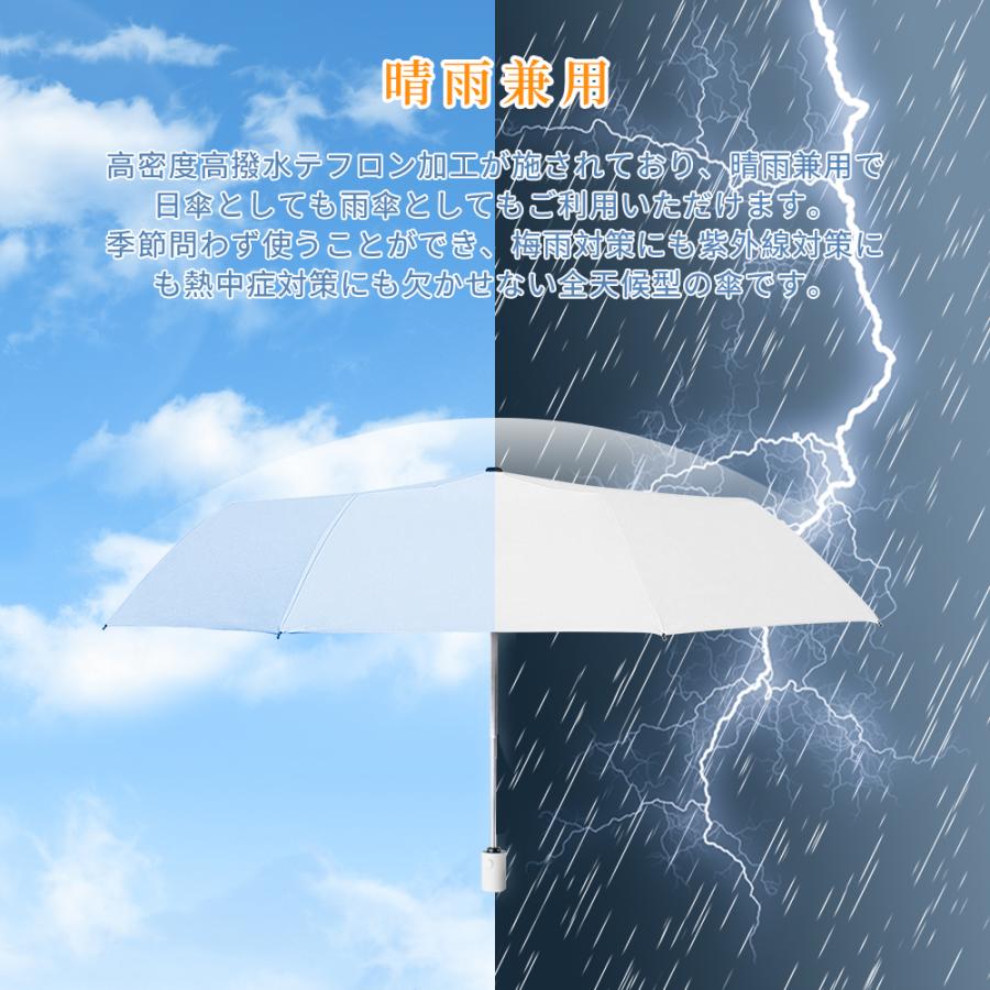 Hokonui 【限定クーポン1953円】日傘 完全遮光 折りたたみ 日傘 晴雨