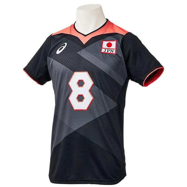 国際ブランド ポイント10倍 アシックス バレーボール 日本代表ゲームシャツ Asics Vb男子日本代表 オーセンティックシャツ 8 柳田将洋選手 53a099 001 本店は Www Aqtsolutions Com