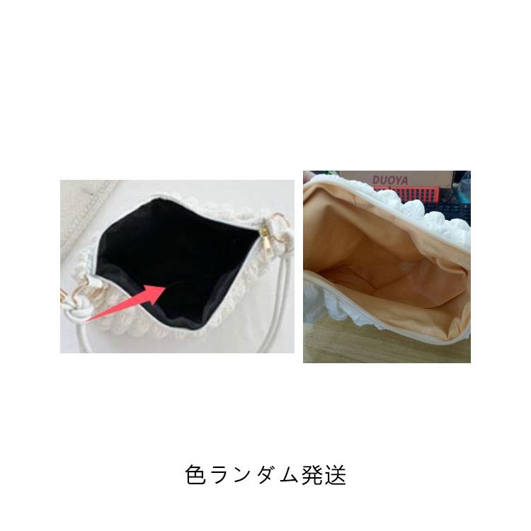 サブバッグ ぽこぽこ ショルダーバッグ 小さめ お出かけ ファスナー