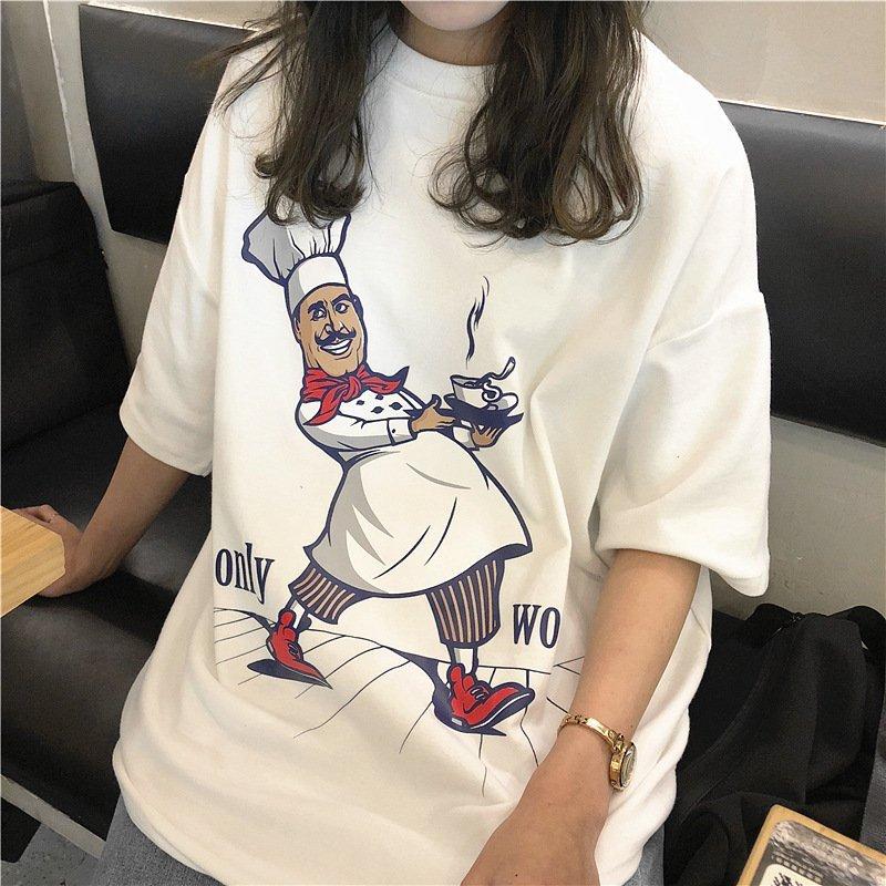 Ginger掲載商品 Tシャツチュニックトップスレディース半袖プルオーバーオーバーサイズラウンドネック体型カバービッグシルエット単色おしゃれ チュニック サイズ F Www Fattoriabacio Com