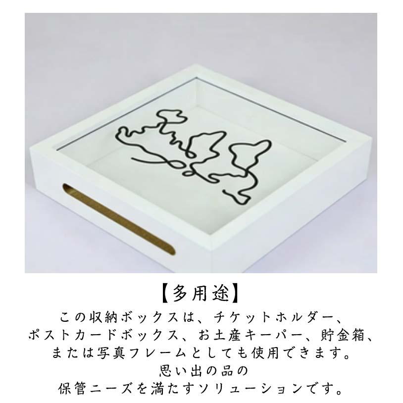 チケット展示ケースフレーム チケット デスクトップ 収納 ボックス