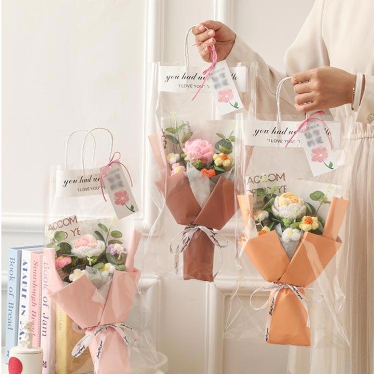 毛糸 花束 手編み ニットフラワーW70 母の日花インテリア 誕生日 プレゼント 毛糸 花束 手編み ローズ W70 母の日花インテリア 誕生日