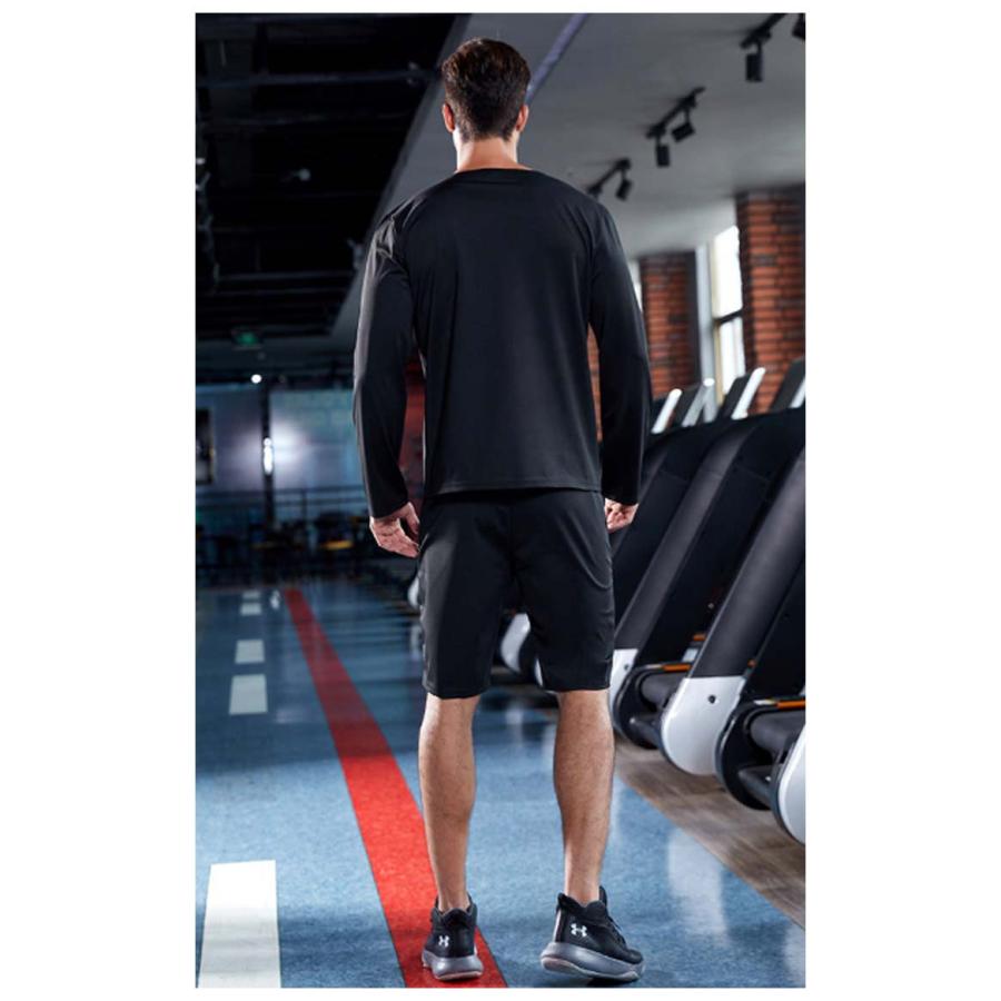 サウナ スーツ tシャツ パンツ 発汗 サウナスーツ メンズ 長袖 半袖