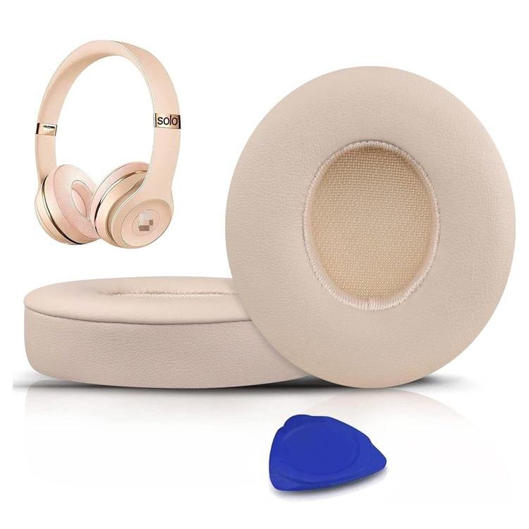 beats イヤーパッド 交換 ヘッドホン Beats Solo 2/Solo 3 汎用 1ペア