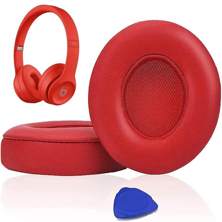 beats イヤーパッド 交換 ヘッドホン Beats Solo 2/Solo 3 汎用 1ペア