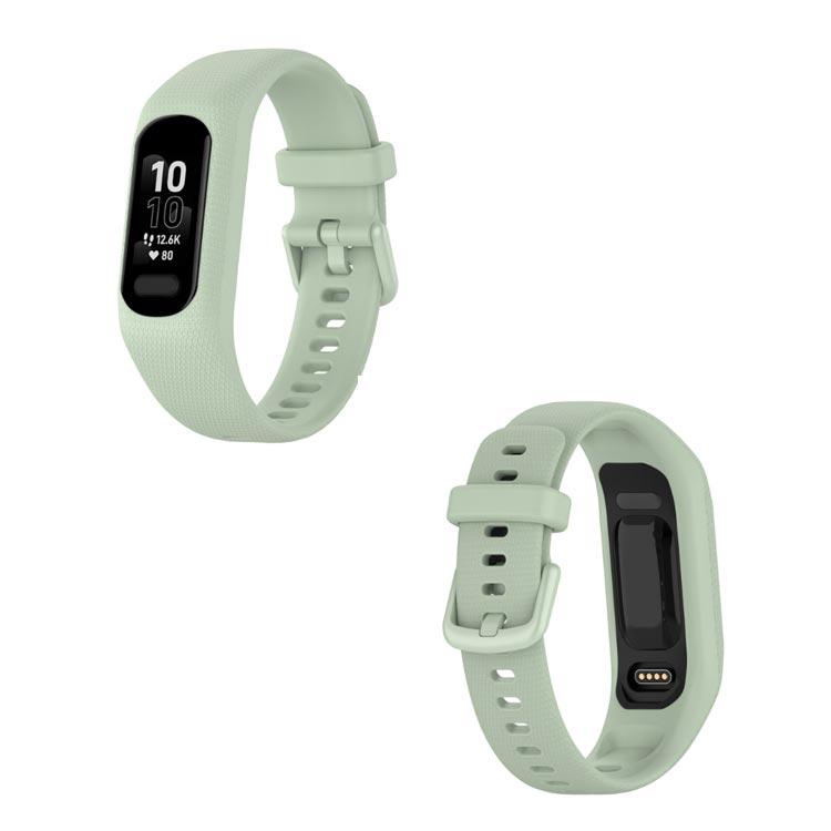 GARMIN GPSナビ ホワイト シリコンストラップ Garmin 交換用バンド シリコン GARMIN vivosmart 5 バンド ガーミン