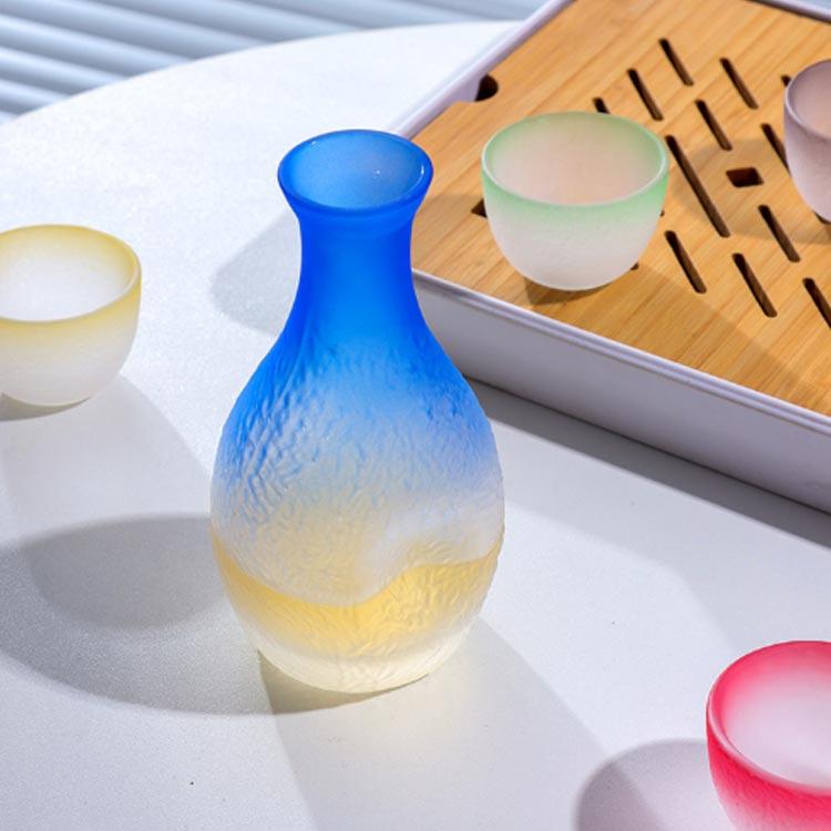 酒器セット 330ml ガラス 徳利1本 45ml 盃3個 3点セット とっくり