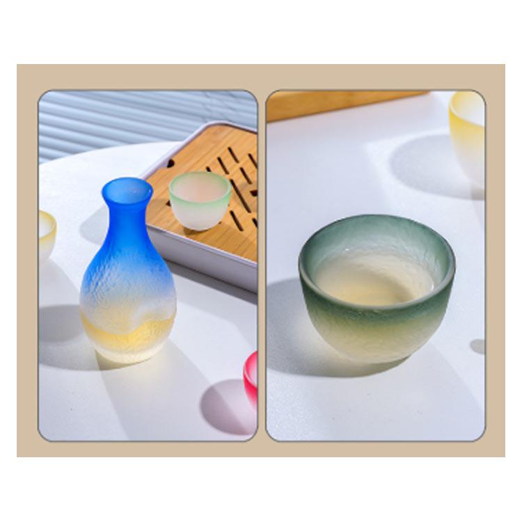 酒器セット 330ml ガラス 徳利1本 45ml 盃3個 3点セット とっくり