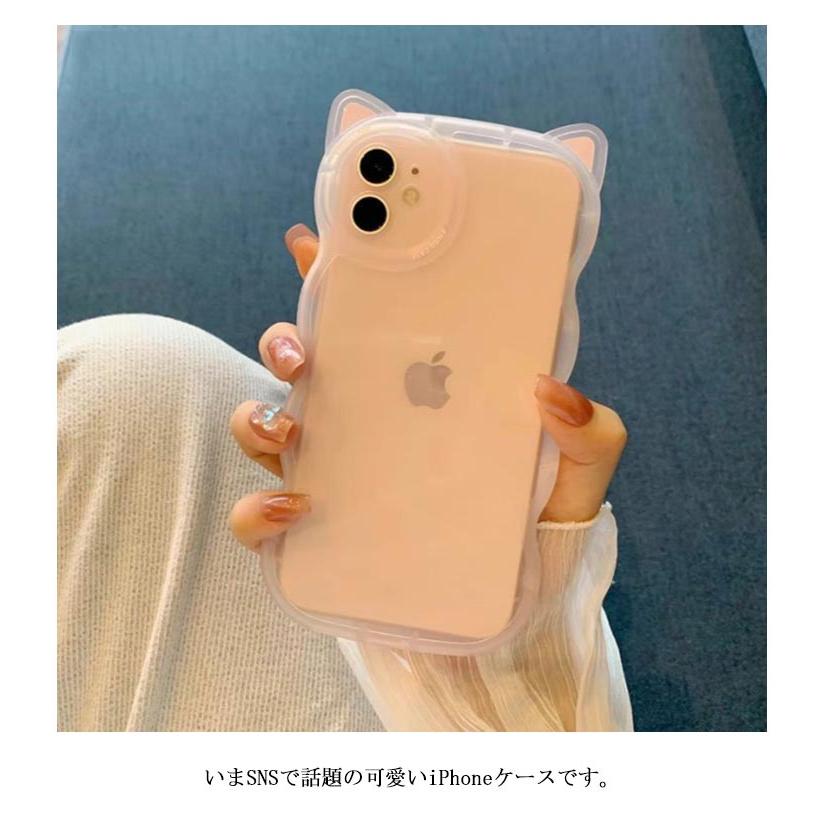 なみなみ 韓国 クリア ウェーブ スマホケース iphone15promax iPhoneケース うねうね iPhoneケース iphone13pro｜ec-shop-ron｜11