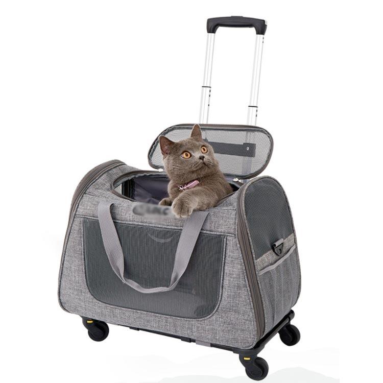キャスター付き 手提げ 犬 小型犬 カート 中型犬 持ち手 ペットキャリーバッグ 折り畳み 猫 キャリーリュック ペットキャリー キャリーケース キャ_1