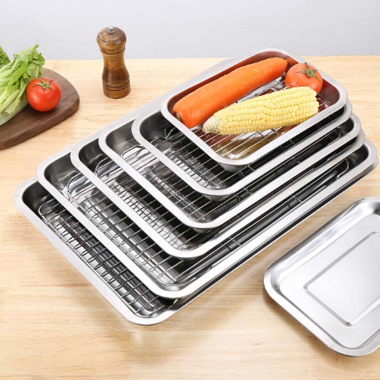 揚げ物 バット ザル 網 セット 浅型バット ステンレス製 バット網