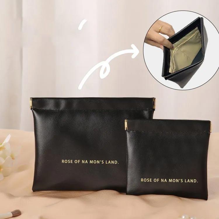 バネ口 ケース ばね口ポーチ ミニポーチ イヤホン ジュエリー コイン