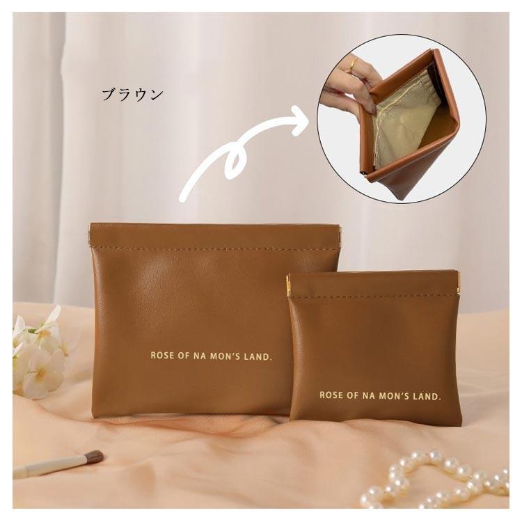 バネ口 ケース ばね口ポーチ ミニポーチ イヤホン ジュエリー コイン