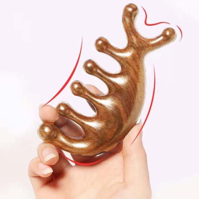 木製 カッサ カッサプレート 2個セット マッサージ かっさ 刮〓 突起