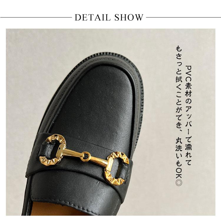 【未使用】GUCCI ローファー レインシューズ 黒6 レインシューズ ローファー レディース 防水 滑り止め 梅雨対策 台風