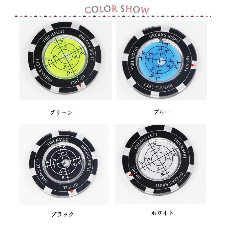 ゴルフマーカー パッティング ガイド 水平器 マーカー ゴルフ