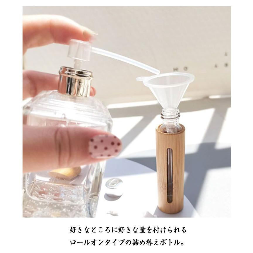 女性用香水とロールオン香水セット 2本セット】アトマイザー ロールオン 香水 5ml 10ml ナチュラル 高級感