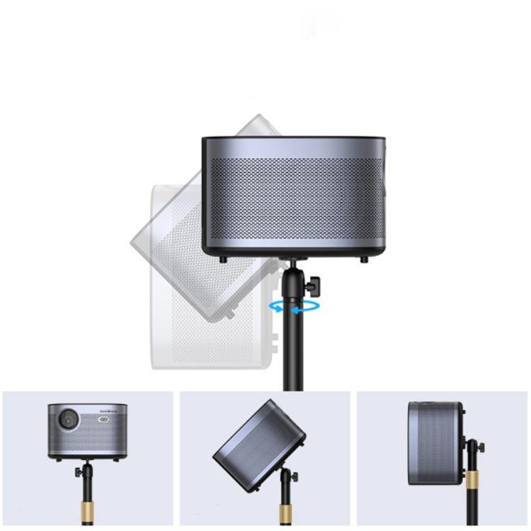 プロジェクター台 プロジェクター スタンド 伸縮式 60-120cm 高さ調整 360度 角度調整 ねじ式固定 1/4ネジ対応 省スペース 耐荷重3k｜ec-shop-ron｜04