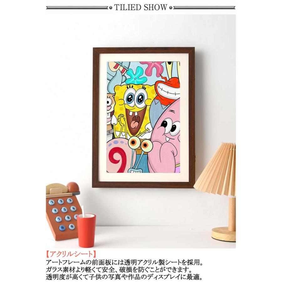 2個セット a3 アートフレーム 子供の絵 収納 額縁 マグネット 木製