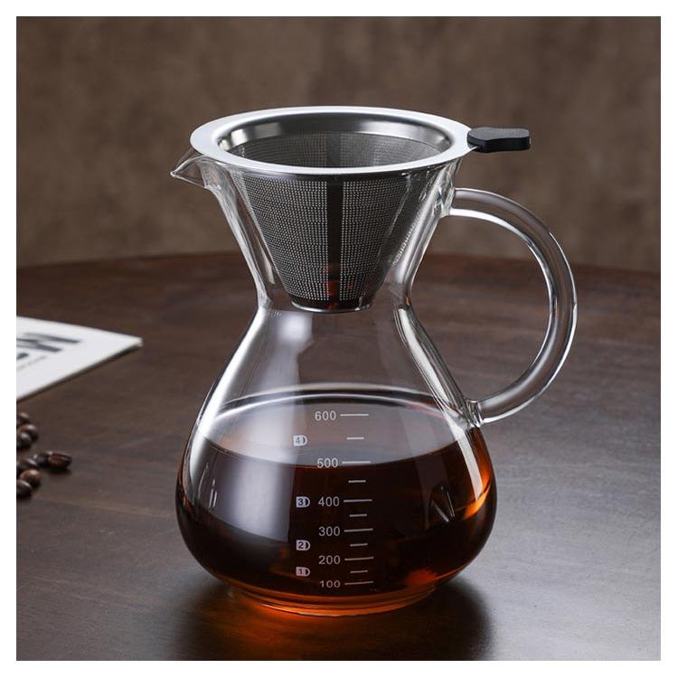コーヒーカラフェセット 800ml 600ml 400ml ステンレス フィルター