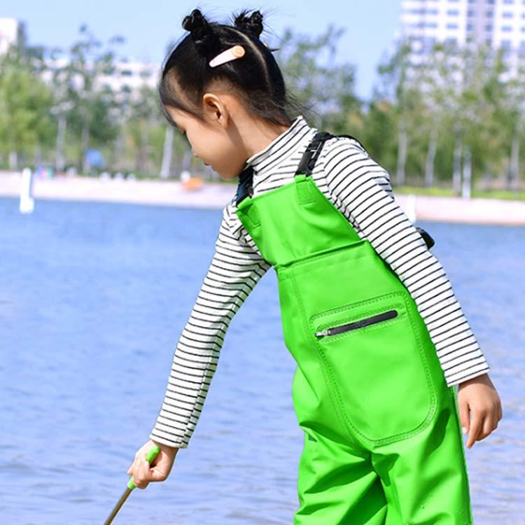 ウェーダー 子供用 長靴付き 胴長 チェストハイウェーダー 防水 胴付き