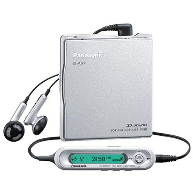 【動作確認済】 MDプレイヤー　SJ-MJ59 シルバー　パナソニック 動作確認済】 MDプレイヤー SJ-MJ59 シルバー パナソニック