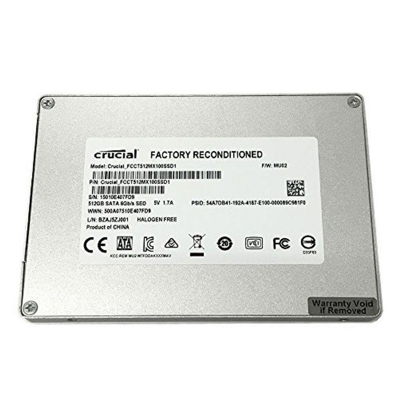 Crucial MX100 CT512MX100SSD1 512GB 2.5-inch SATA III MLC (6.0Gb s) Int