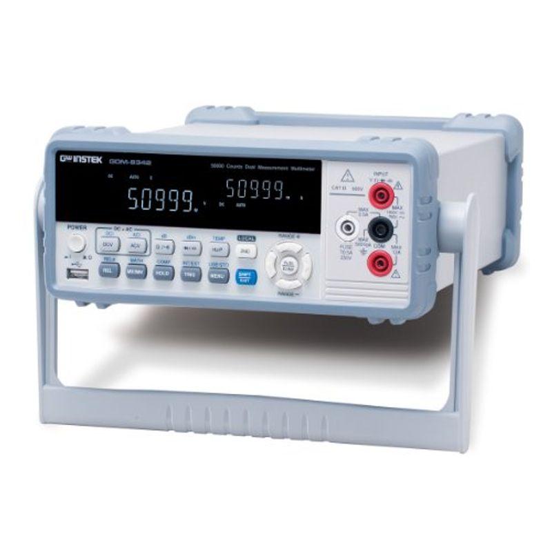 【ネット限定】 Instek(インステック) 1/2桁デュアル表示デジタルマルチメーター 4 GDM-8342 電子計測器、電子計量器