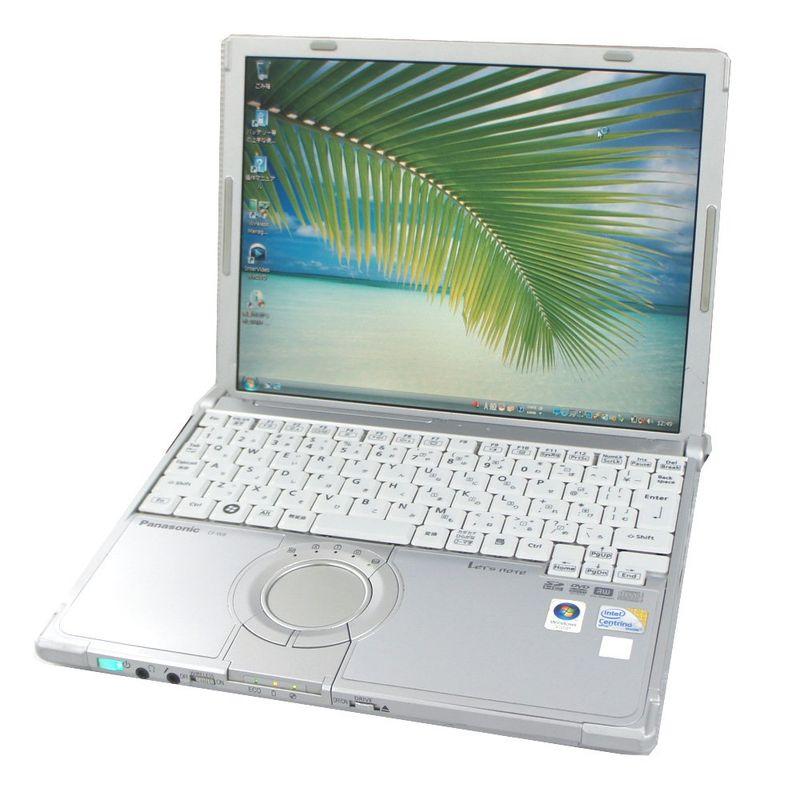 中古パソコン ノートパソコン Panasonic レッツノート CF-W8 Core2Duo