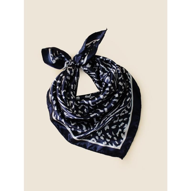 レディース アクセサリー スカーフ ヒョウ柄 バンダナ Sc Ec Studio 通販 Yahoo ショッピング